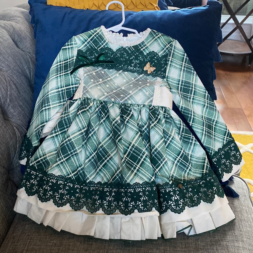 Pettigirl vintage style holiday dress, EUC